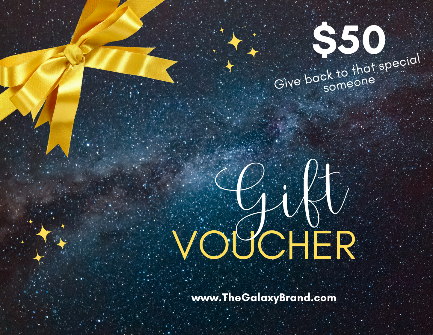 The Galaxy Brand "Gift Card"